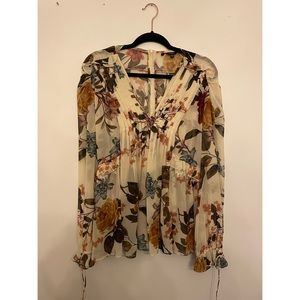 Buffalo floral blouse. Size large.